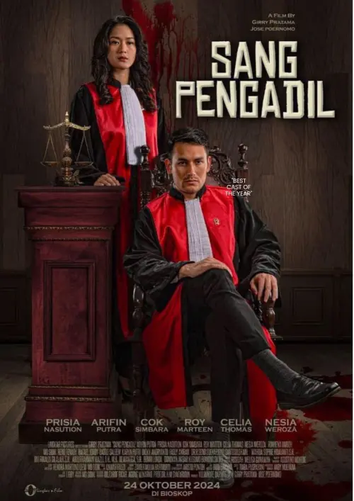 Movie poster "Sang Pengadil"