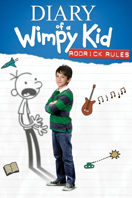 Movie poster "Diary of a Wimpy Kid: Rodrick Rules"