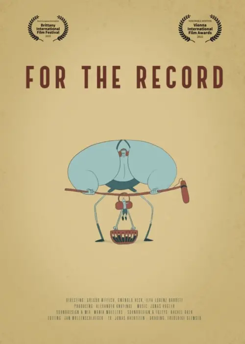 Movie poster "For The Record"