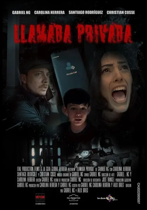 Movie poster "Private call"