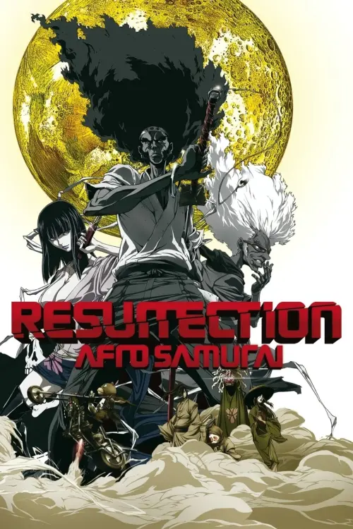 Movie poster "Afro Samurai: Resurrection"