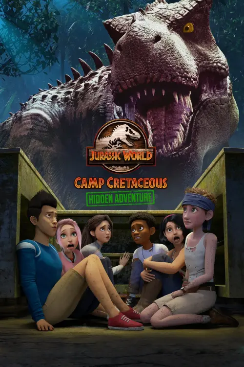 Movie poster "Jurassic World Camp Cretaceous: Hidden Adventure"