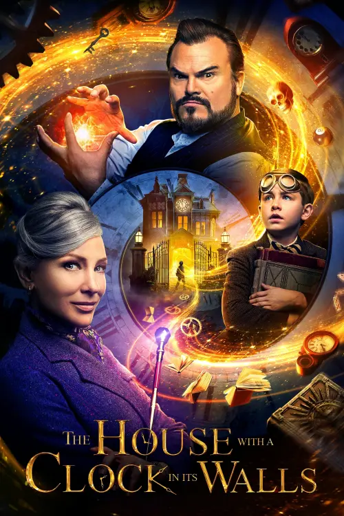 Movie poster "The House with a Clock in Its Walls"