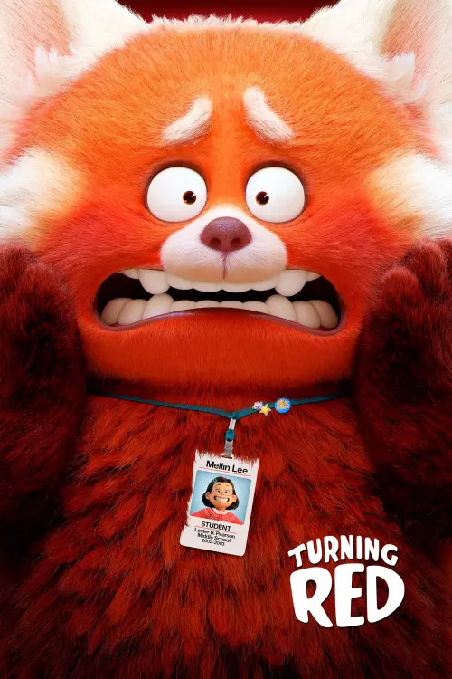 Movie poster "Turning Red"