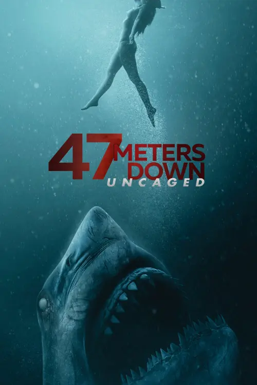 Movie poster "47 Meters Down: Uncaged"