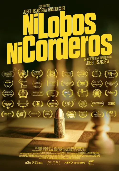 Movie poster "Ni lobos ni corderos"