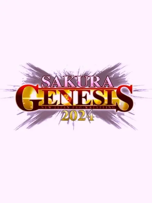 Movie poster "NJPW Sakura Genesis 2024"