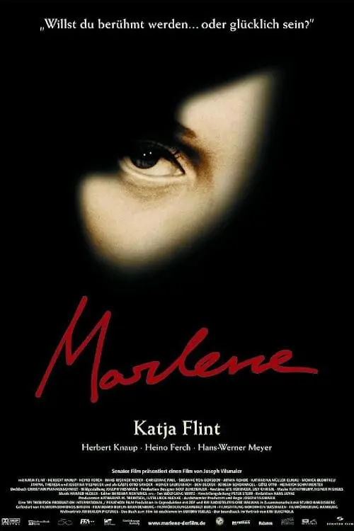 Movie poster "Marlene"