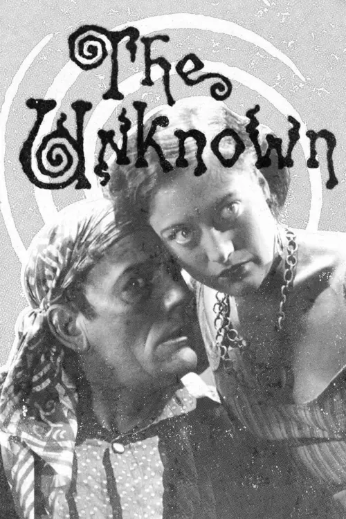 Movie poster "The Unknown"