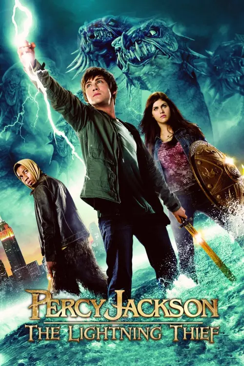 Movie poster "Percy Jackson & the Olympians: The Lightning Thief"