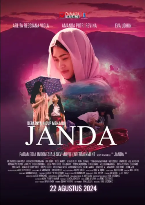 Movie poster "Janda"