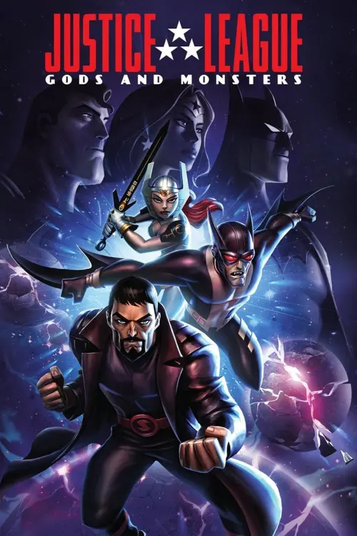 Movie poster "Justice League: Gods and Monsters"