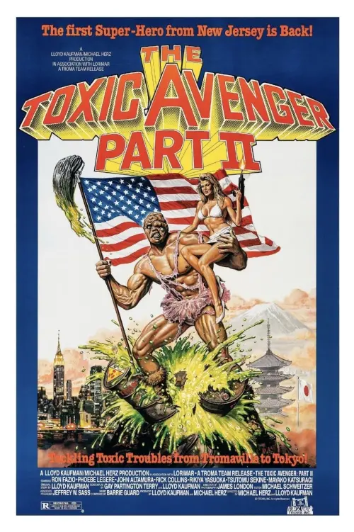 Movie poster "The Toxic Avenger Part II"