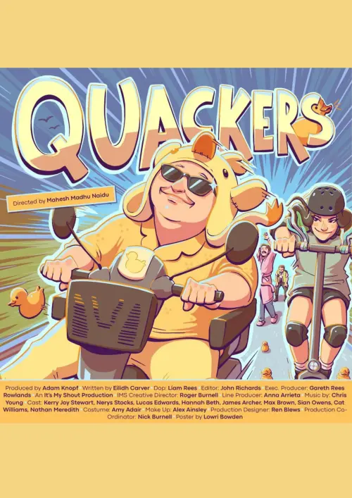 Movie poster "Quackers"