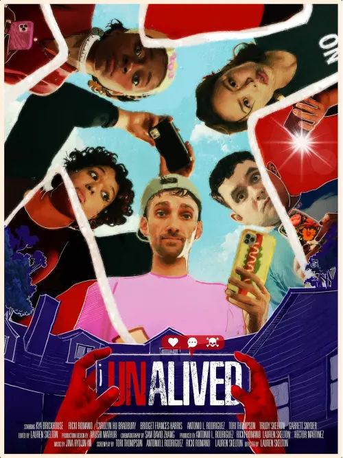 Movie poster "UNALIVED"