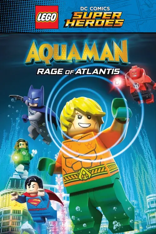 Movie poster "LEGO DC Super Heroes - Aquaman: Rage Of Atlantis"