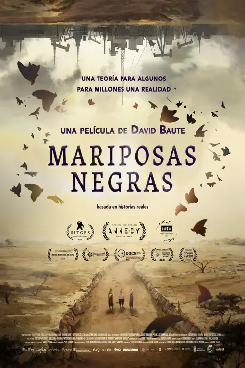 Movie poster "Mariposas Negras"