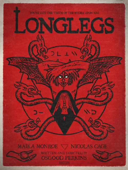 Movie poster "Longlegs"