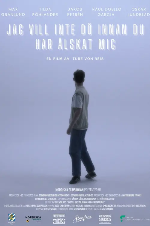 Movie poster "Jag vill inte dö innan du har älskat mig"