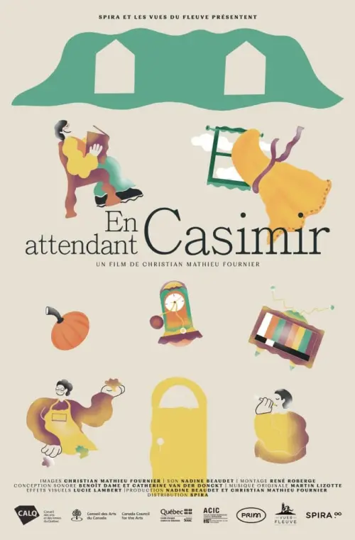 Movie poster "En attendant Casimir"