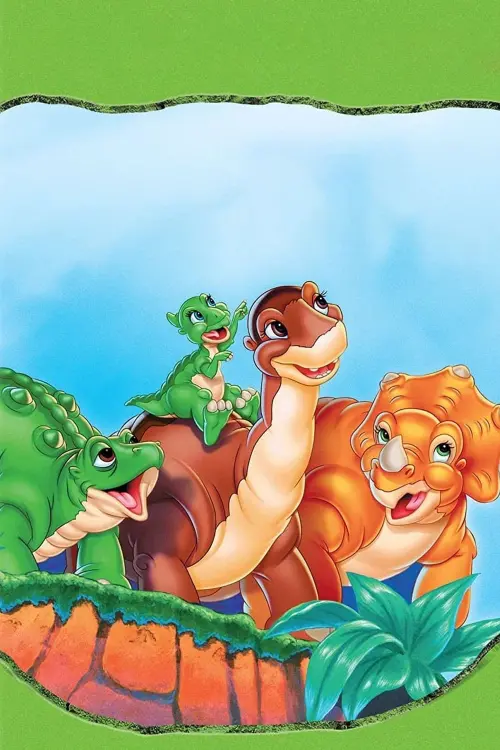 Movie poster "The Land Before Time VII: The Stone of Cold Fire"