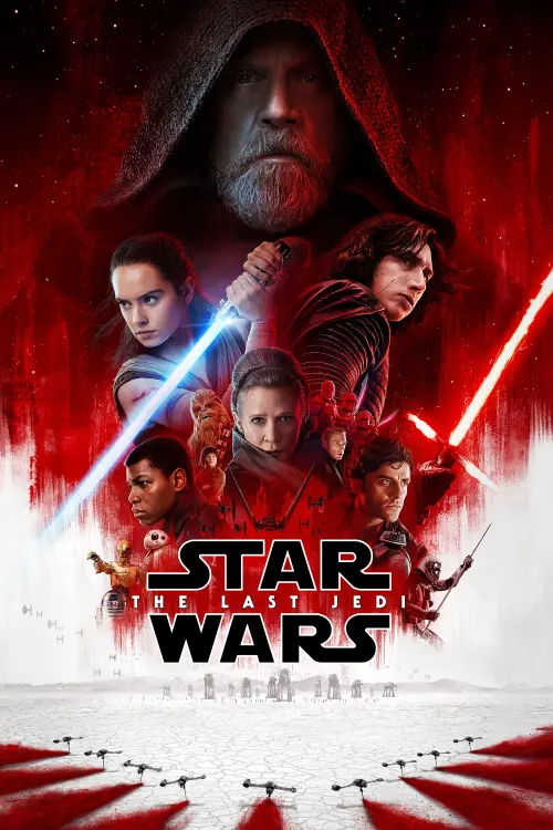 Movie poster "Star Wars: The Last Jedi"