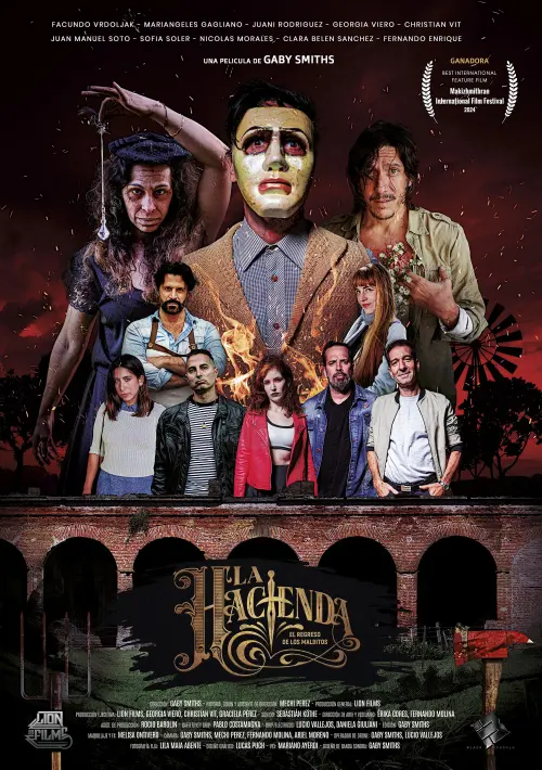 Movie poster "La hacienda, el regreso de los malditos"