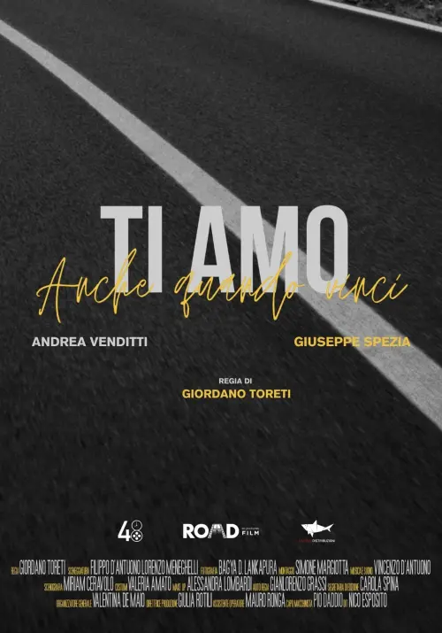 Movie poster "Ti amo anche quando vinci"