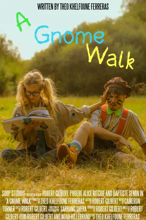 Movie poster "A Gnome Walk"