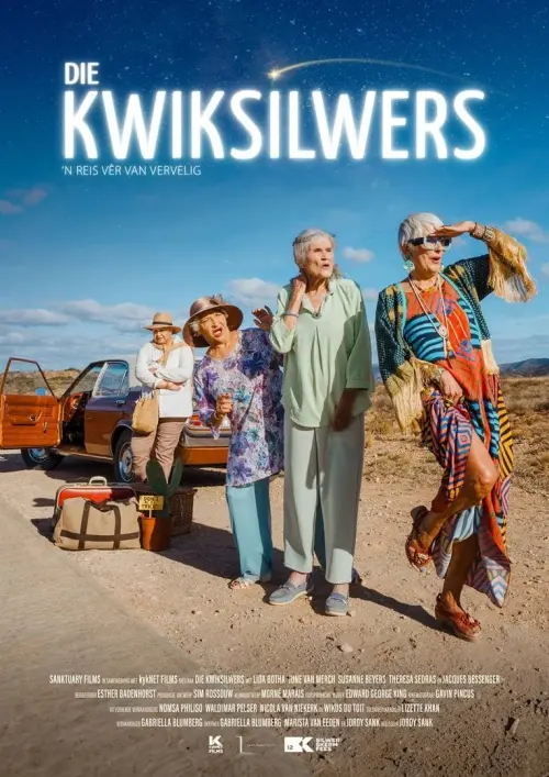 Movie poster "Die Kwiksilwers"