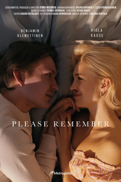 Movie poster "Please Remember"