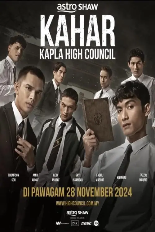 Movie poster "Kahar: Kapla High Council"