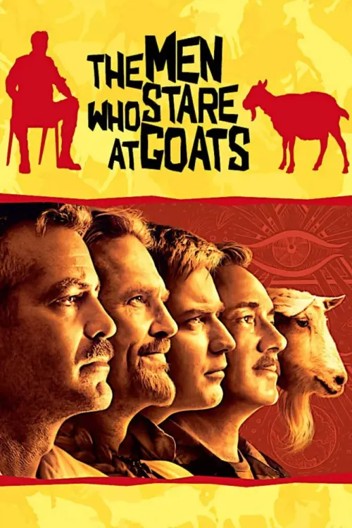 Movie poster "The Men Who Stare at Goats"