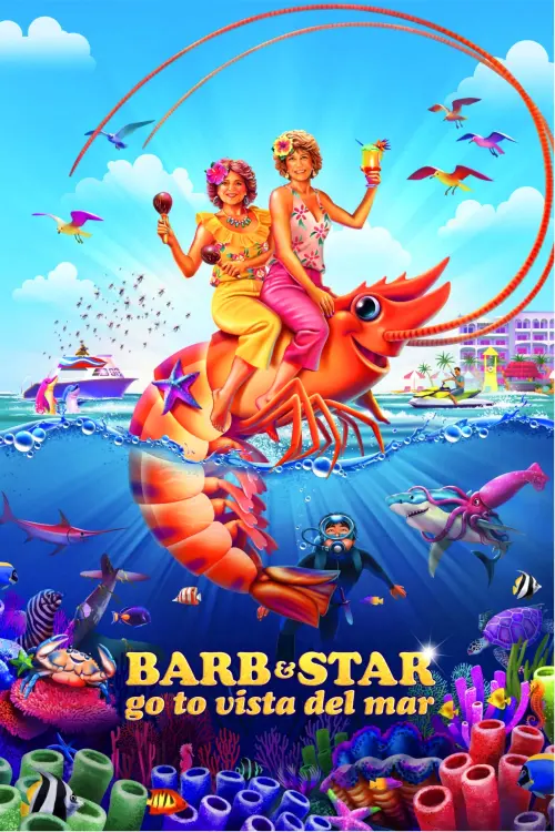 Movie poster "Barb & Star Go to Vista Del Mar"