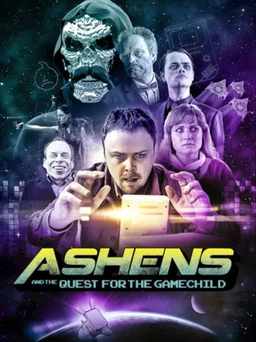 Movie poster "Ashens and the Quest for the Gamechild"