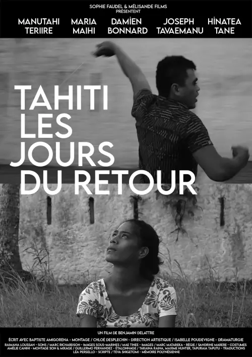 Movie poster "Tahiti les jours du retour"