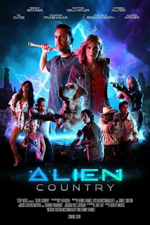 Movie poster "Alien Country"