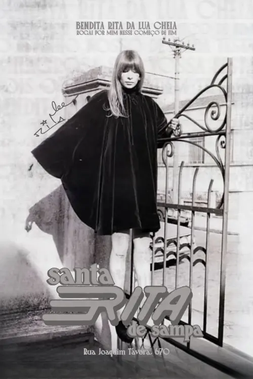 Movie poster "Santa Rita de Sampa"