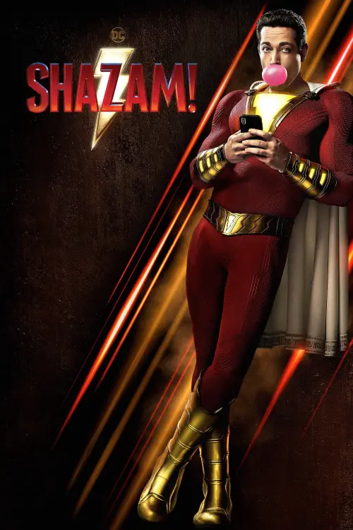 Movie poster "Shazam!"