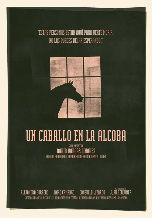 Movie poster "Un caballo en la alcoba"