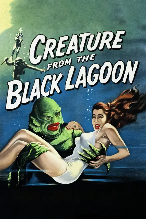 Movie poster "Creature from the Black Lagoon"