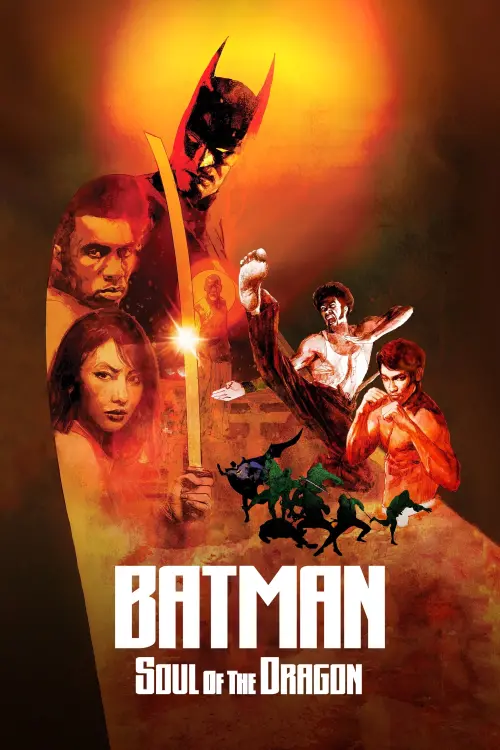 Movie poster "Batman: Soul of the Dragon"