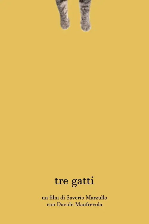 Movie poster "Tre gatti"