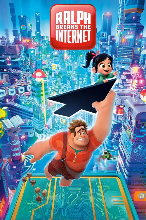 Movie poster "Ralph Breaks the Internet"