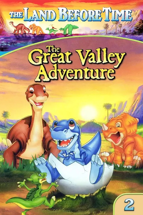 Movie poster "The Land Before Time II: The Great Valley Adventure"