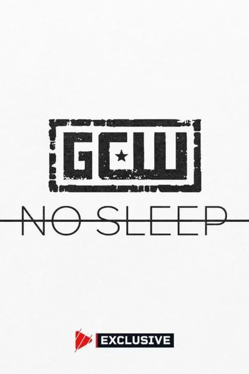 Movie poster "GCW No Sleep 2024"