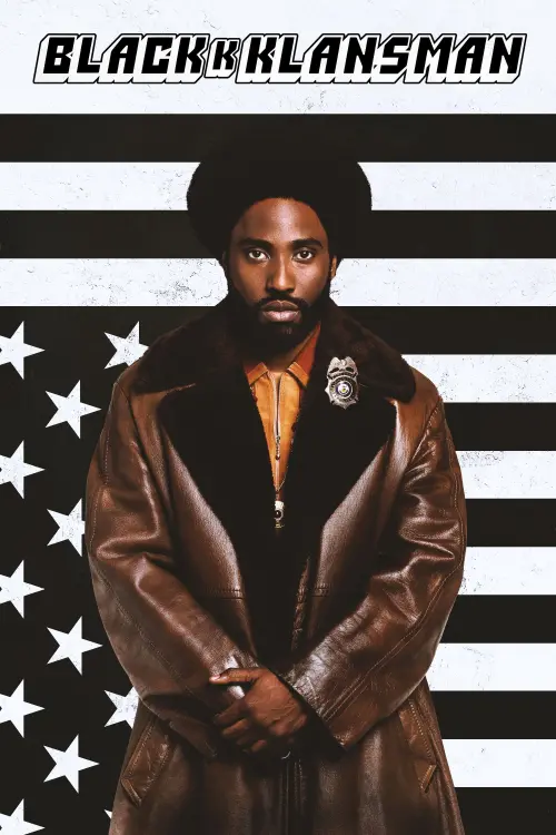 Movie poster "BlacKkKlansman"