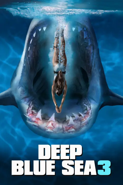 Movie poster "Deep Blue Sea 3"