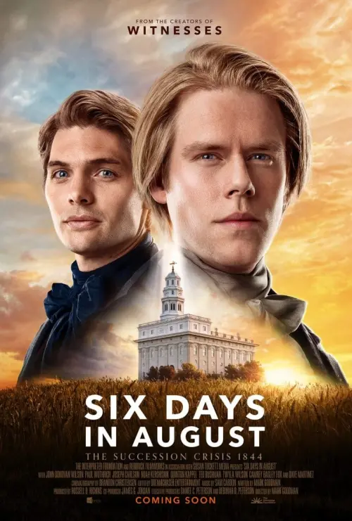 Movie poster "Six Days in August"