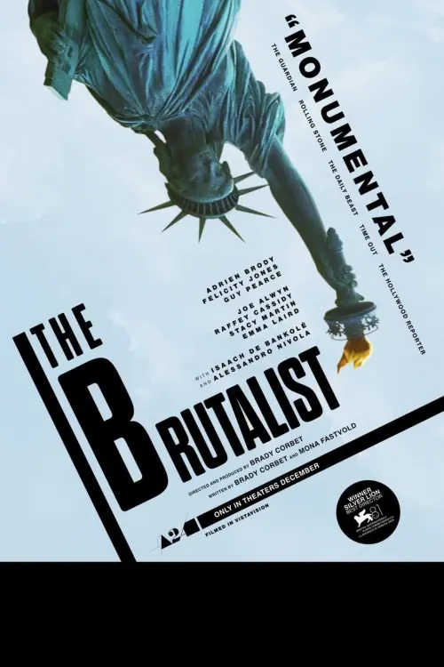 Movie poster "The Brutalist"